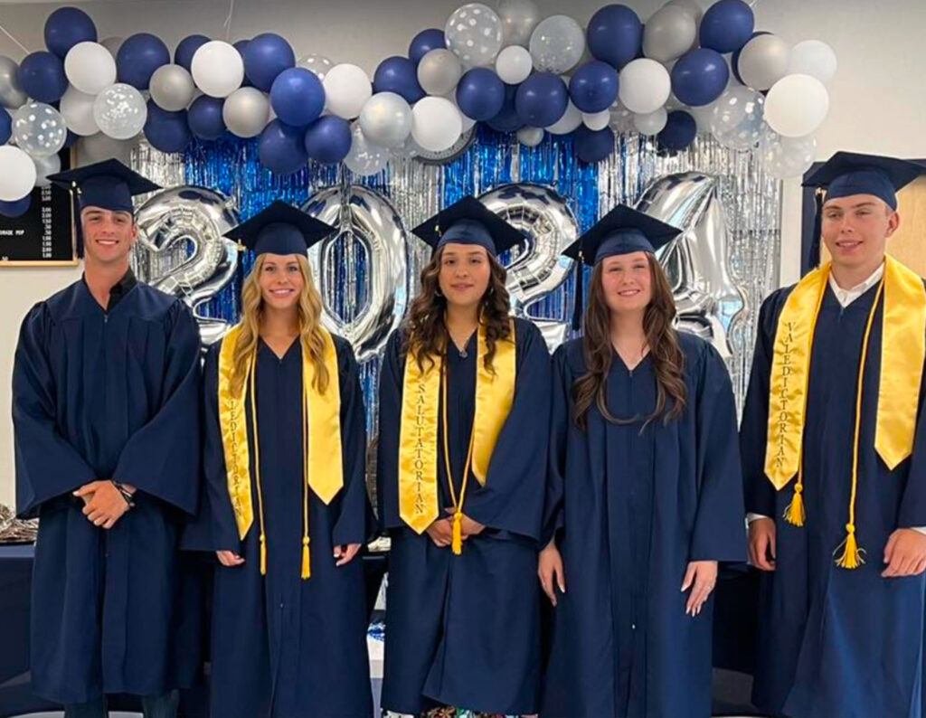 Hillsdale Christian School graduates