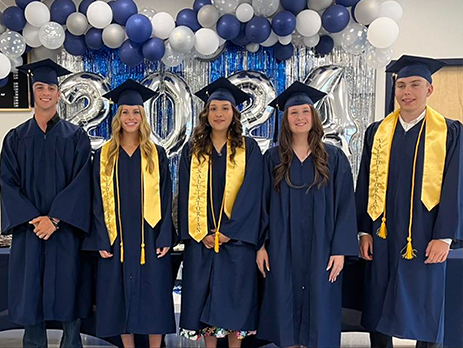Hillsdale Christian School graduates
