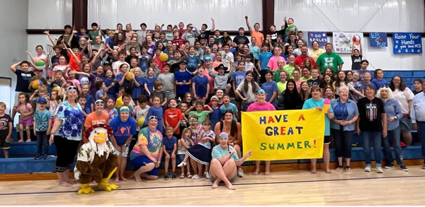 Hillsdale Christian School student body