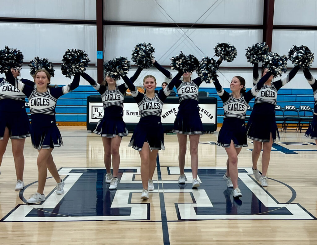 Hillsdale Christian School Cheer